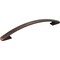 Elements 160 mm Center-to-Center Brushed Oil Rubbed Bronze Arched Strickland Cabinet Pull 771-160DBAC - alternate 1